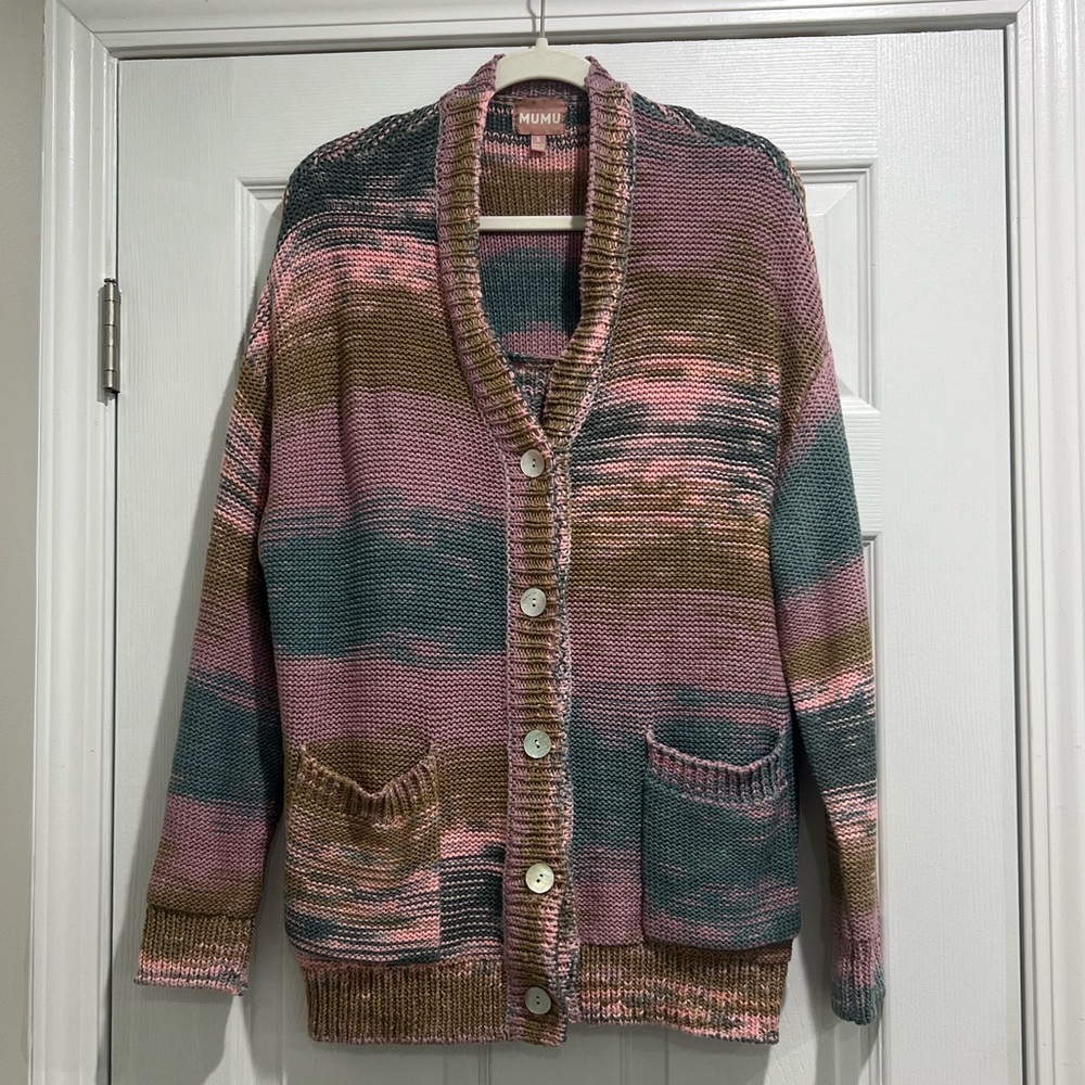 Show Me Your Mumu Callie Tank and Cardigan Set size Small